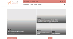 Desktop Screenshot of nailsworld.pl